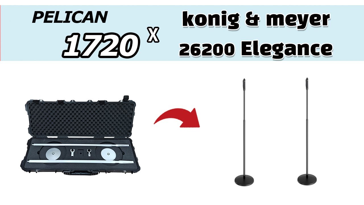 펠리칸 1720,  제로베이스원의  konig meyer 26200 Elegance 마이크 스탠드