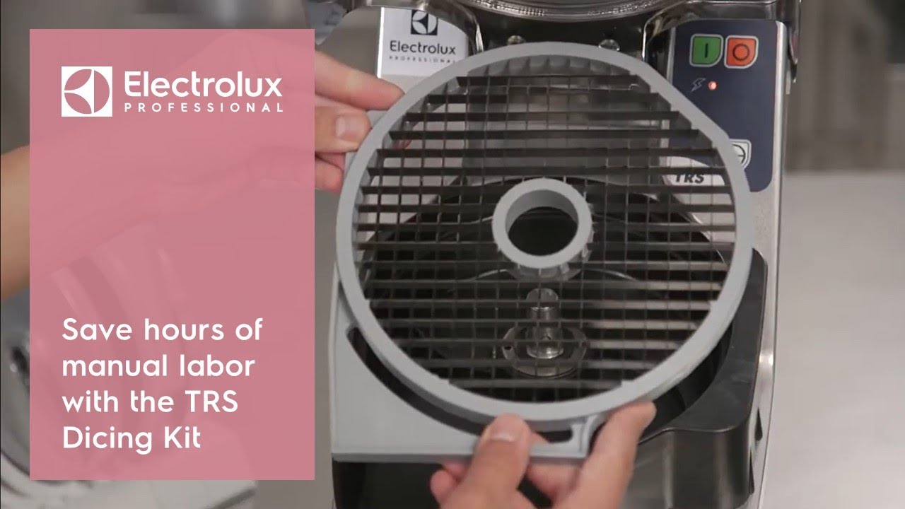 Save hours of manual labor with the TRS Dicing Kit | Electrolux Professional