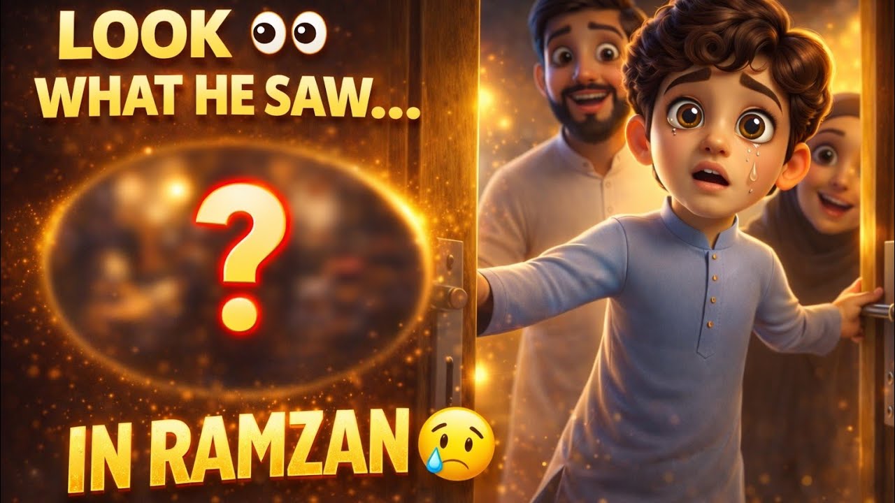 Pehla Roza 😢✨ | Episode 1 | Emotional Ramzan Story | 3D  Animation | Ramzan Bazar
