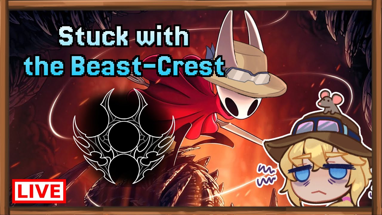 Silksong but im stuck with the Beast Crest because you guys hate me