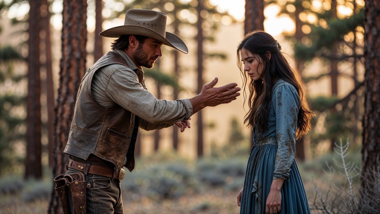 Cowboy Found a Silent Woman in the Woods, When She Spoke His Name He Couldn’t Breathe