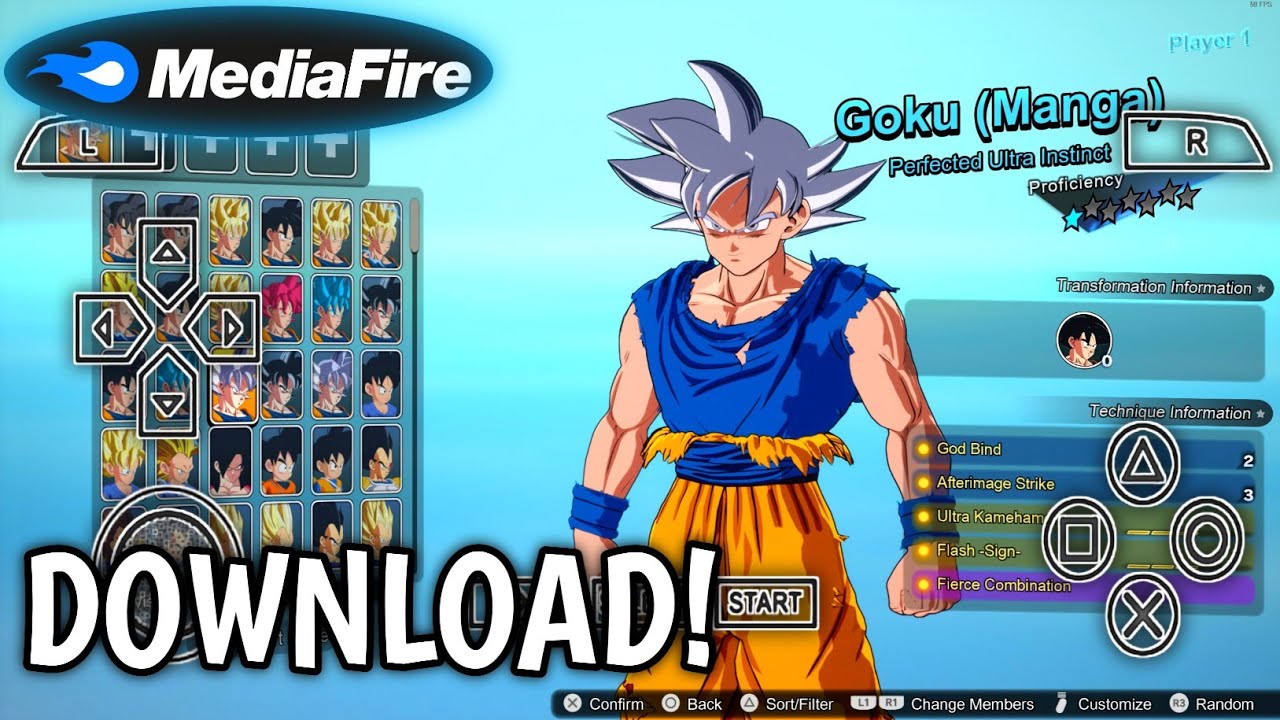 NOVO DBZ SPARKING ZERO MOD TTT PPSSPP