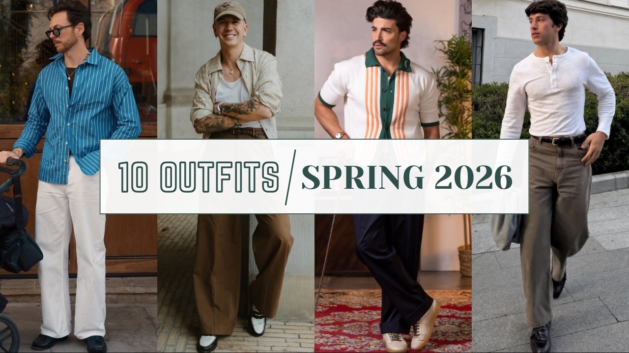 10 Latest Outfits for Men | Spring 2026 Fashion