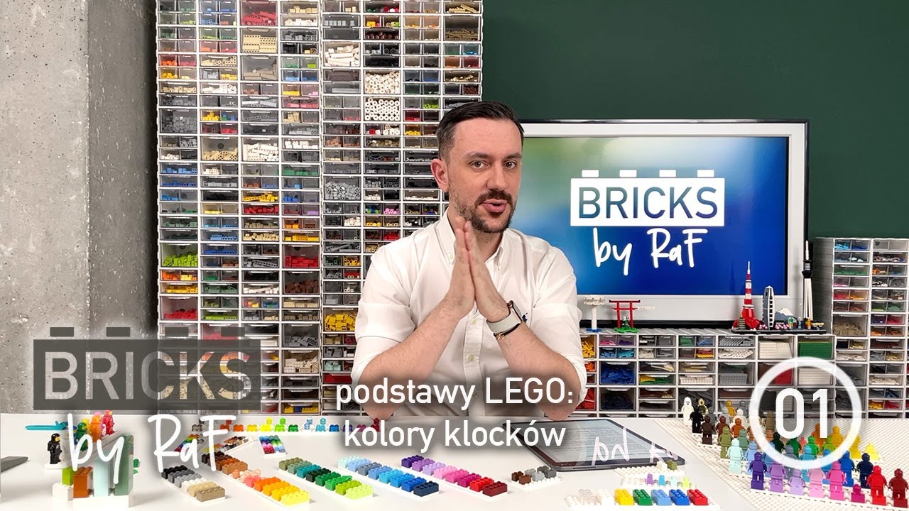 Wszystkie kolory klock&oacute;w LEGO - zwycięzca LEGO Masters - E01