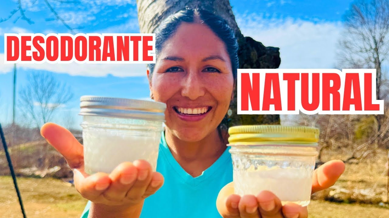 DESODORANTE  con SOLO 2 INGREDIENTES/Lucy Rich🇺🇸🇵🇪