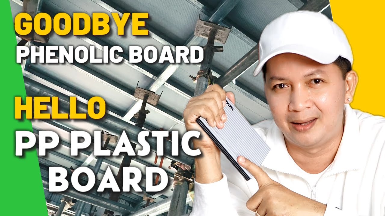 Sulit Na Formworks Na Tumatagal ng 30 Gamit | PP Plastic Board