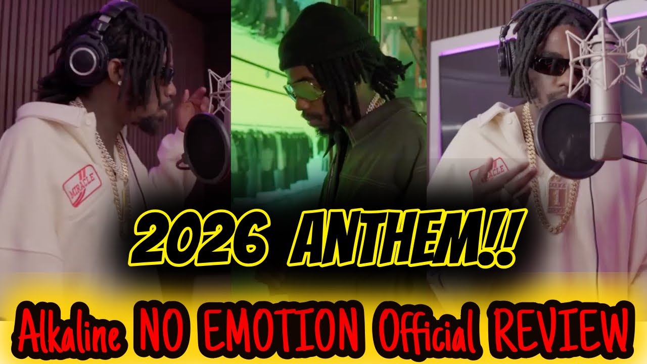 ALKALINE - NO EMOTION - OFFICIAL SONG REVIEW/ REACTION - VENDETTA FANS RISE UP ALBUM SINGLE