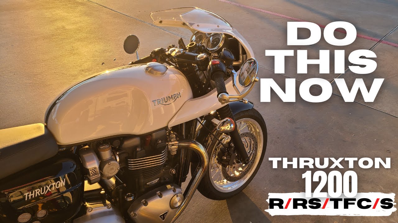 Do this MODIFICATION NOW | THRUXTON 1200