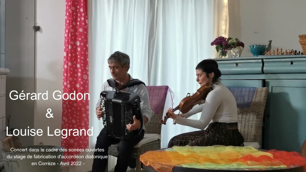Concert Gérard Godon  & Louise Legrand  (extrait) - avril 2022 -