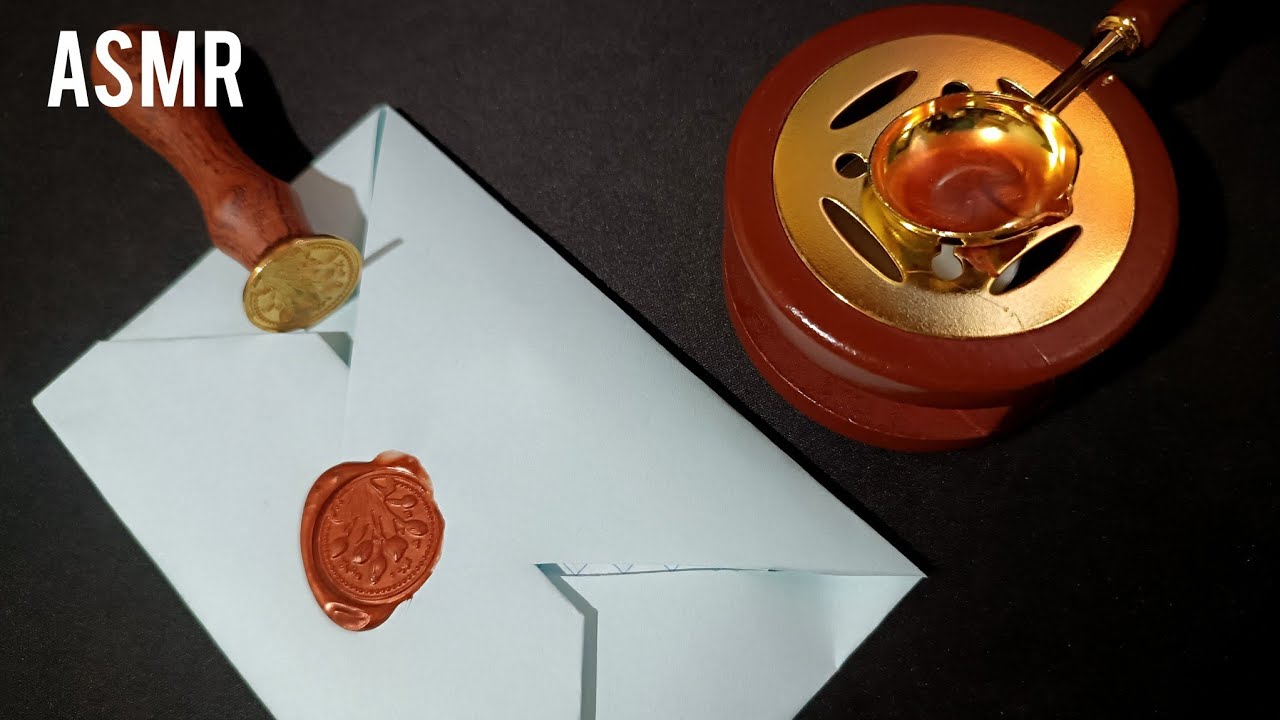 ASMR Casero - Acompáñame a probar un sello de cera ✉️