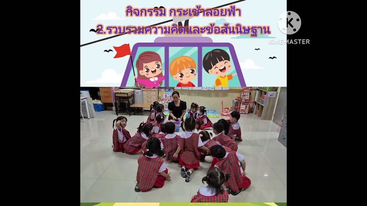 กิจกรรมกระเช้าลอยฟ้า นักวิทยาศาสตร์น้อยชั้นอนุบาล 1 โรงเรียนวัดเสมียนนารี เขตจตุจักร กรุงเทพมหานคร