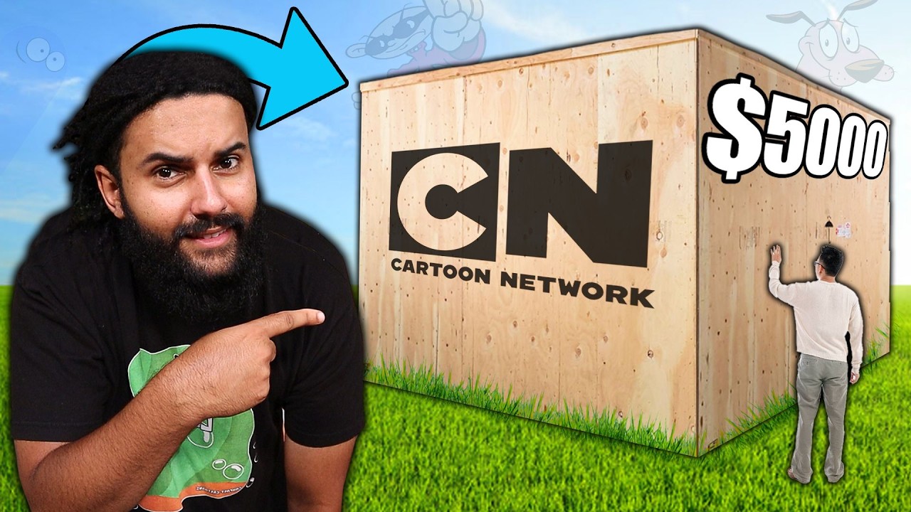 I Spent $5,000 on a GIANT Cartoon Network Mystery Box…