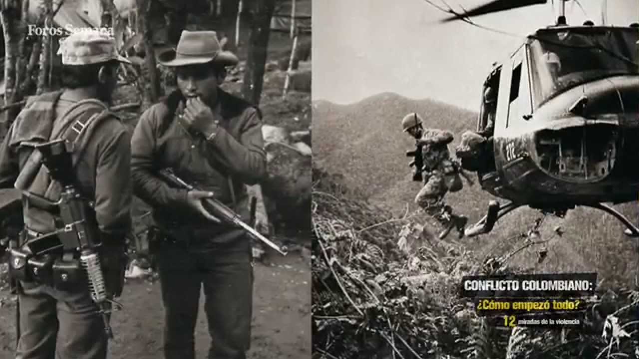 El origen del conflicto en Colombia