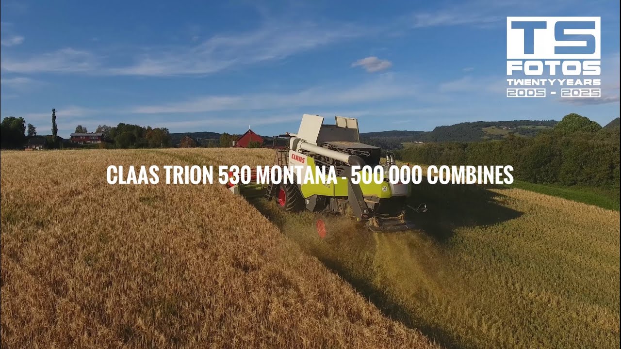 Claas Trion 530 Montana - 500 000 combines