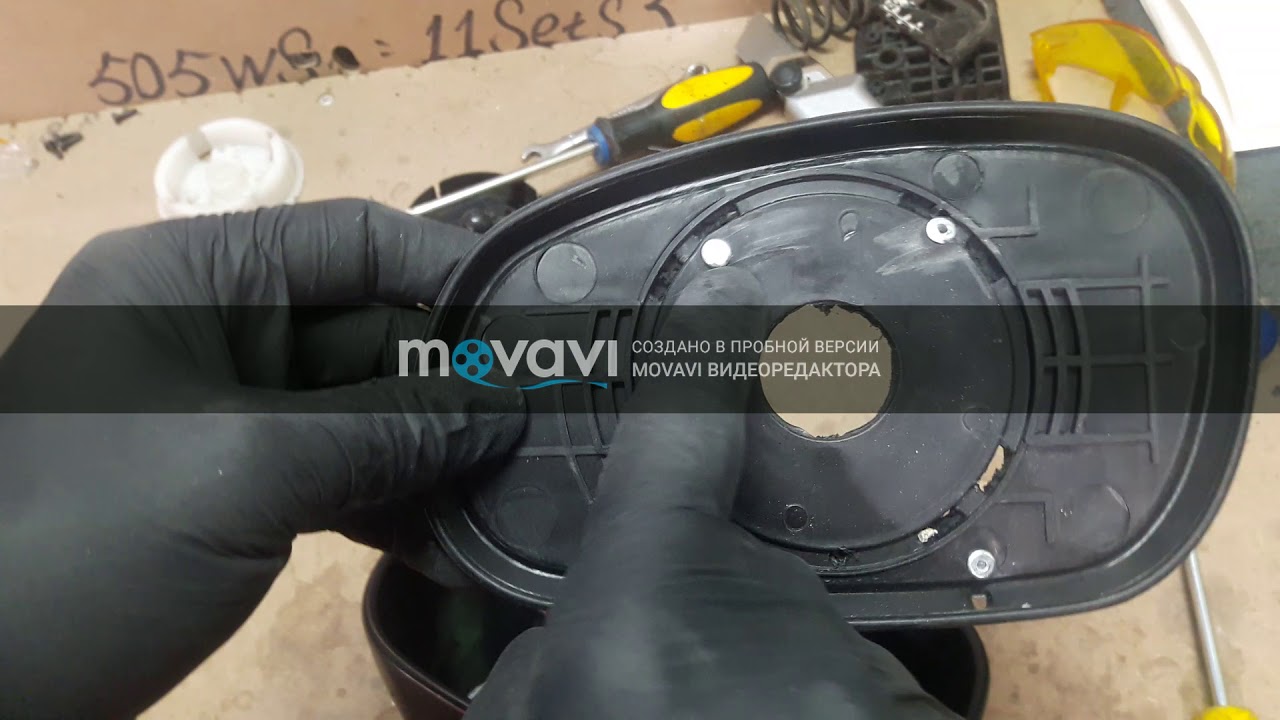 как сделать электро зеркало на ланос сенс