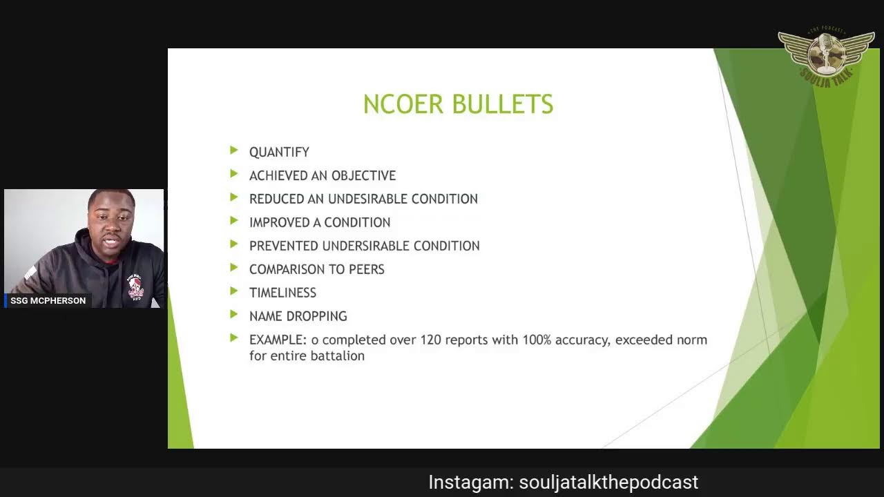 Live NCOER Class