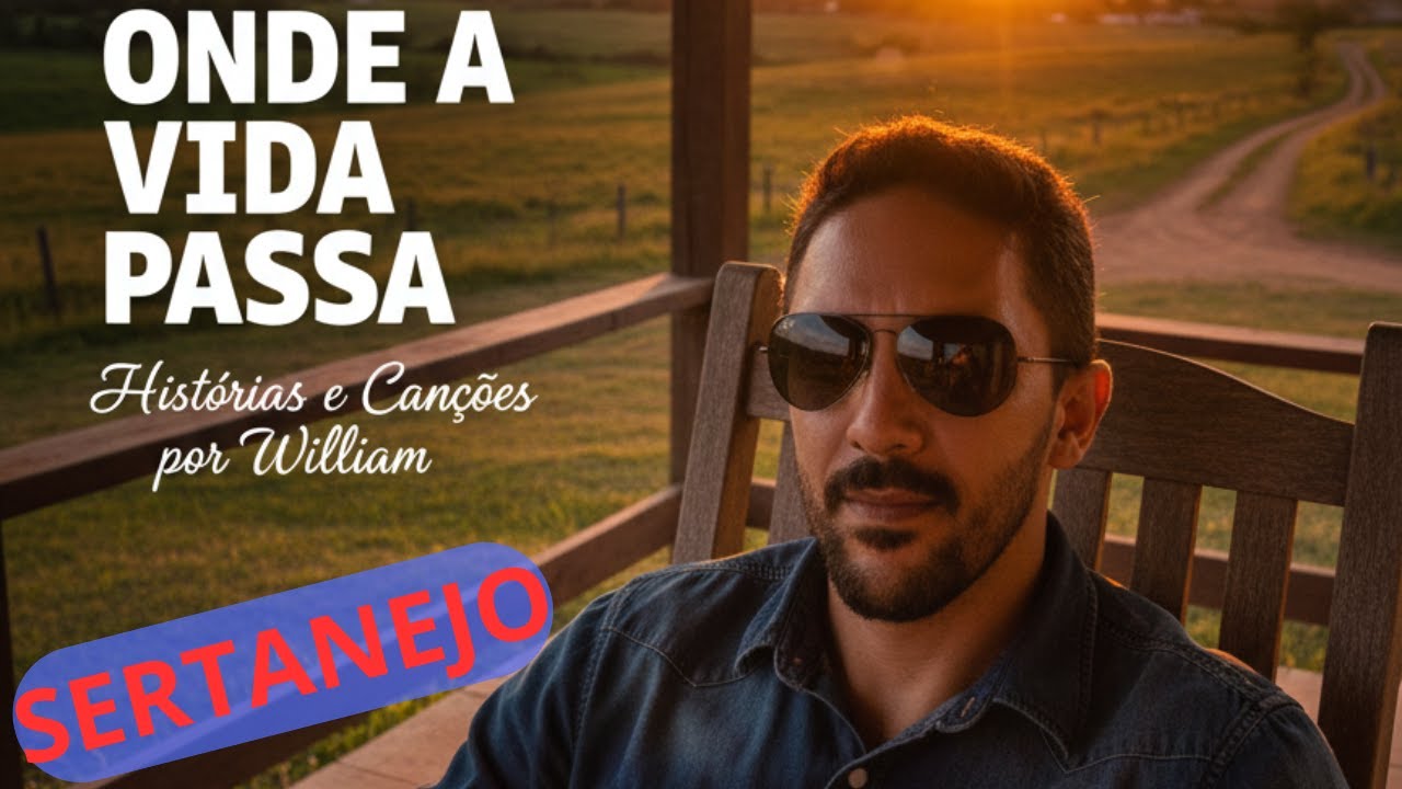 SERTANEJO | Eu cansei de correr e descobri onde a paz mora... | Onde a Vida Passa - William