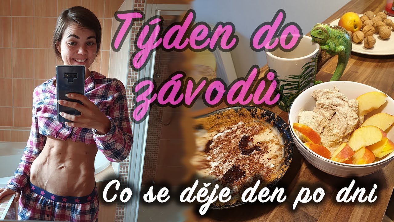 Týden do závodů den po dni  | VEGAN BIKINI DENÍK 31. díl