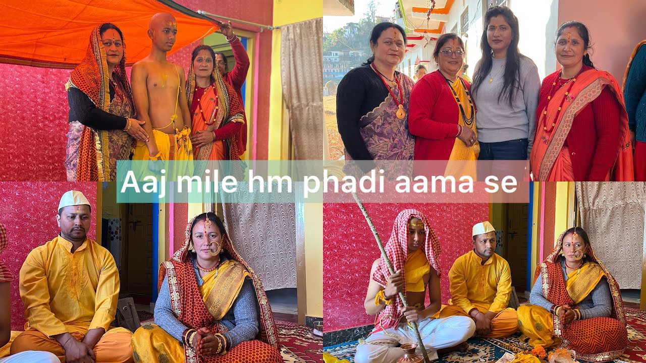 Aaj mile hm phadi aama se 😊#uttrakhand #uttrakhandculture #phadi #phadivibes #fypp #kumauni 