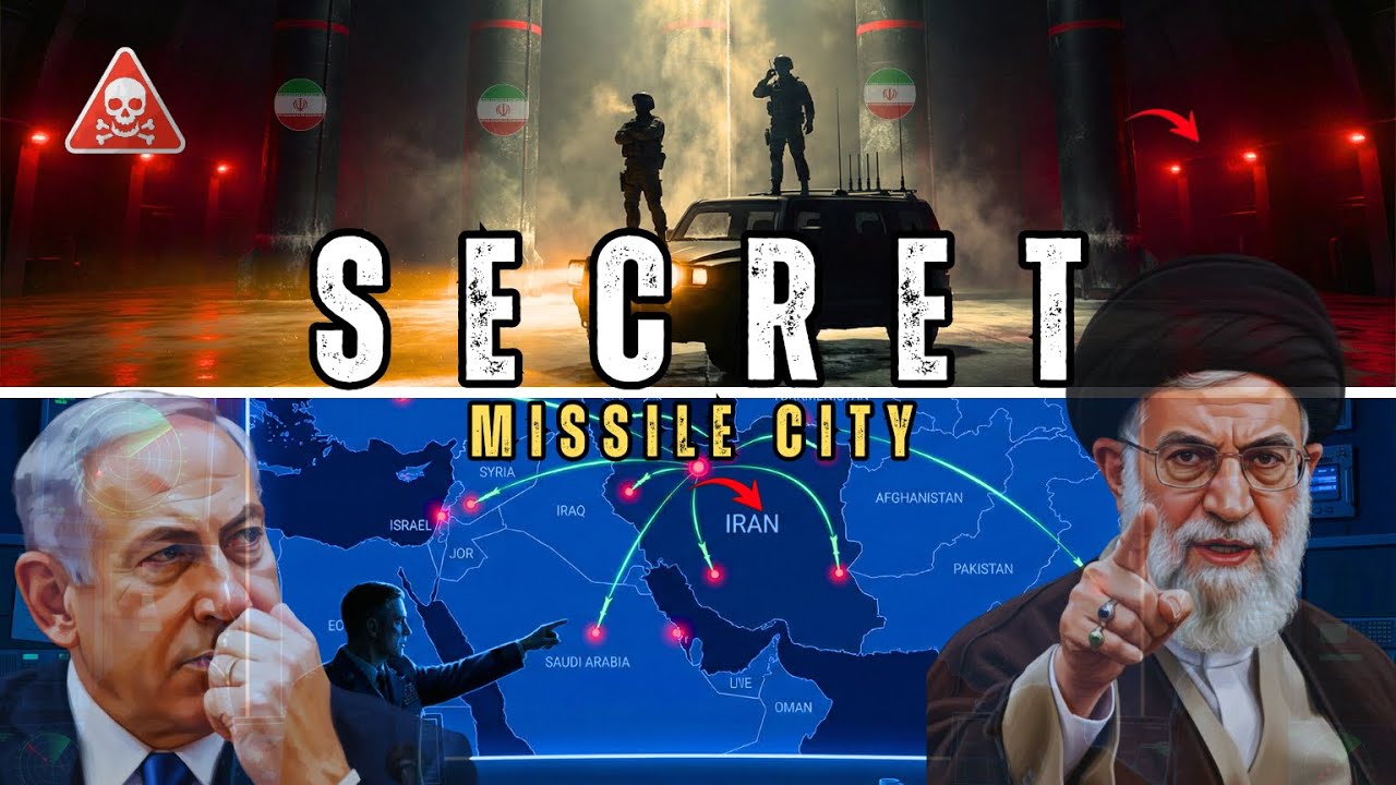 Inside Iran's SECRET Underground Missile City &mdash; Hidden 500m Below Surface
