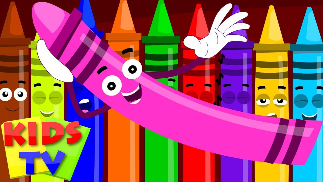 ten in the bed | crayons ten in bed | crayons song | ten in a bed | nursery rhymes