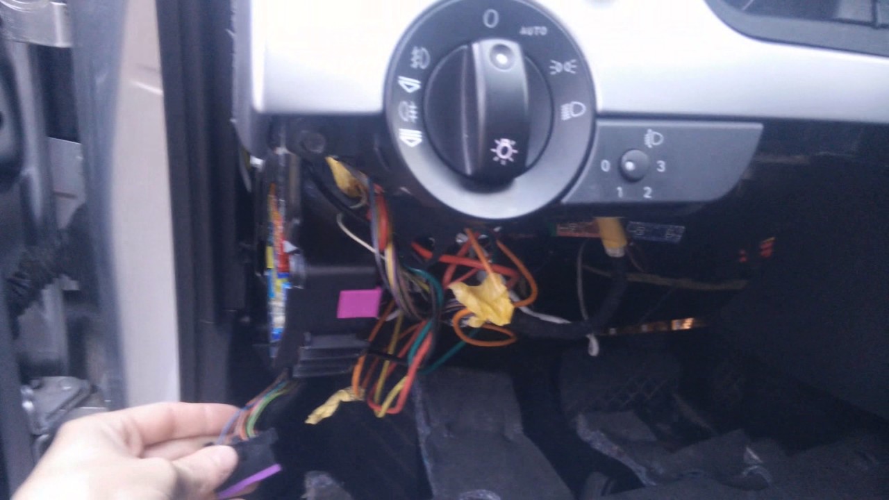 Nachrüsten von coming home Audi a4 B6/B7 Ohne Lichtsensor