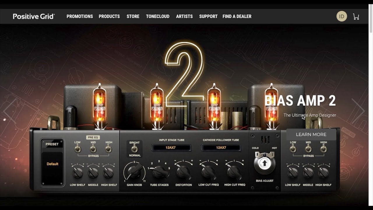 Первый взгляд на BIAS AMP 2