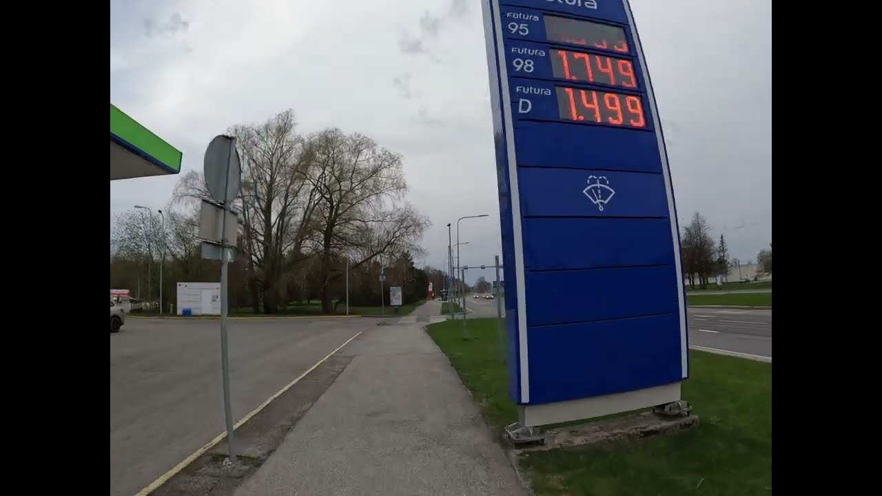 Прогулка на электросамокате в Таллинне: Исследование побережья от Уус-Садама до Пирита Марина ~12 км
