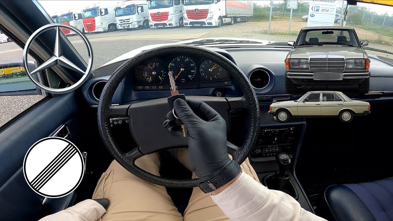 1981 Mercedes Benz 200D  | W123 | 60 HP | TOPSPEED | Oldtimer | 250.000km | #OpenAutobahn