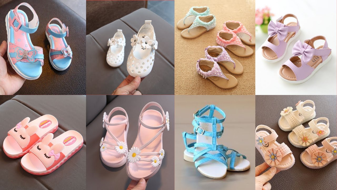 Little Girls Sandal Designs for summer//kids summer sandals 2021//Baby summer sandals designs ideas