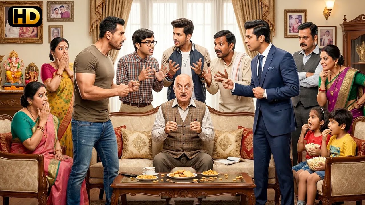 आखिर कौन है Anupam Kher के असली भतीजे | Hindi Bollywood Superhit Comedy Movie Scene |Sameer Dattani