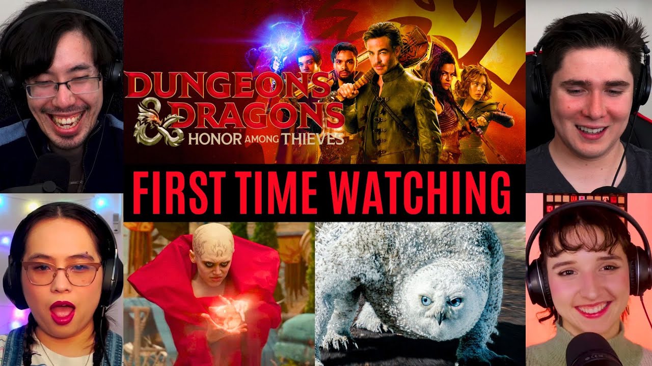REACTING to *Dungeons & Dragons: Honor Among Thieves* SO FUNNY!! (First Time Watching) Fantasy Movie