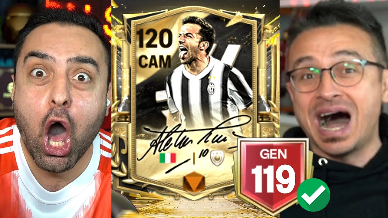 REKOR DAYI 120 EFSANE ÇIKARTTI 😱 119 GEN ? TARİHİ VİDEO ! EA FC MOBİLE 26 PAKET AÇILIMI !