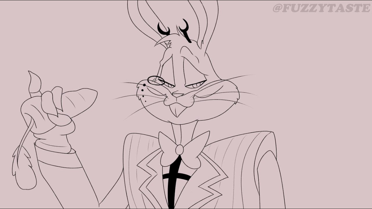 Bugs Alastor vs Yosemite Adam 🐇🔫 // Fanmade Animation