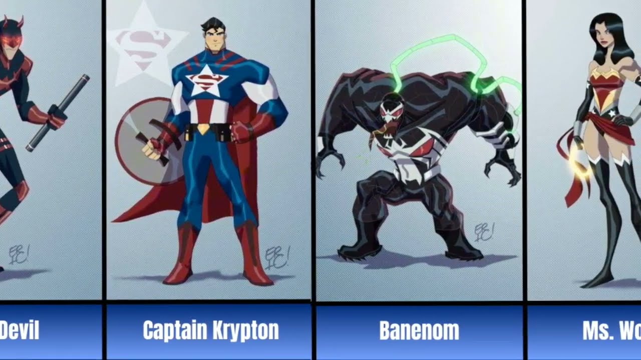 19 Marvel-DC Mashup Heroes You Wish Were Real