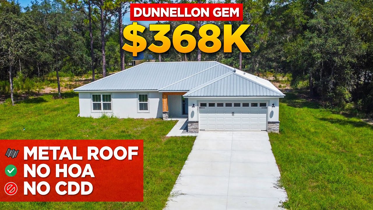 Florida Acreage + Luxury Finishes | Dunnellon Dream Home Tour 🏡