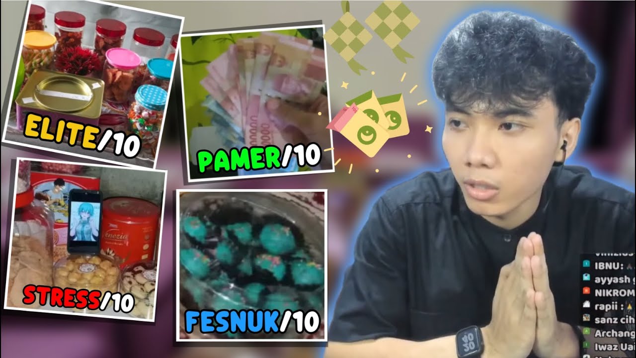 Wielino review jajanan lebaran penonton, Keliatan banget Kikir nya [WielinoClip]