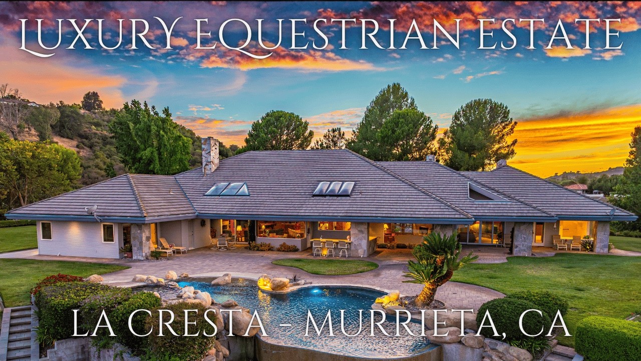 Luxury Equestrian Estate For Sale in La Cresta - Murrieta, California