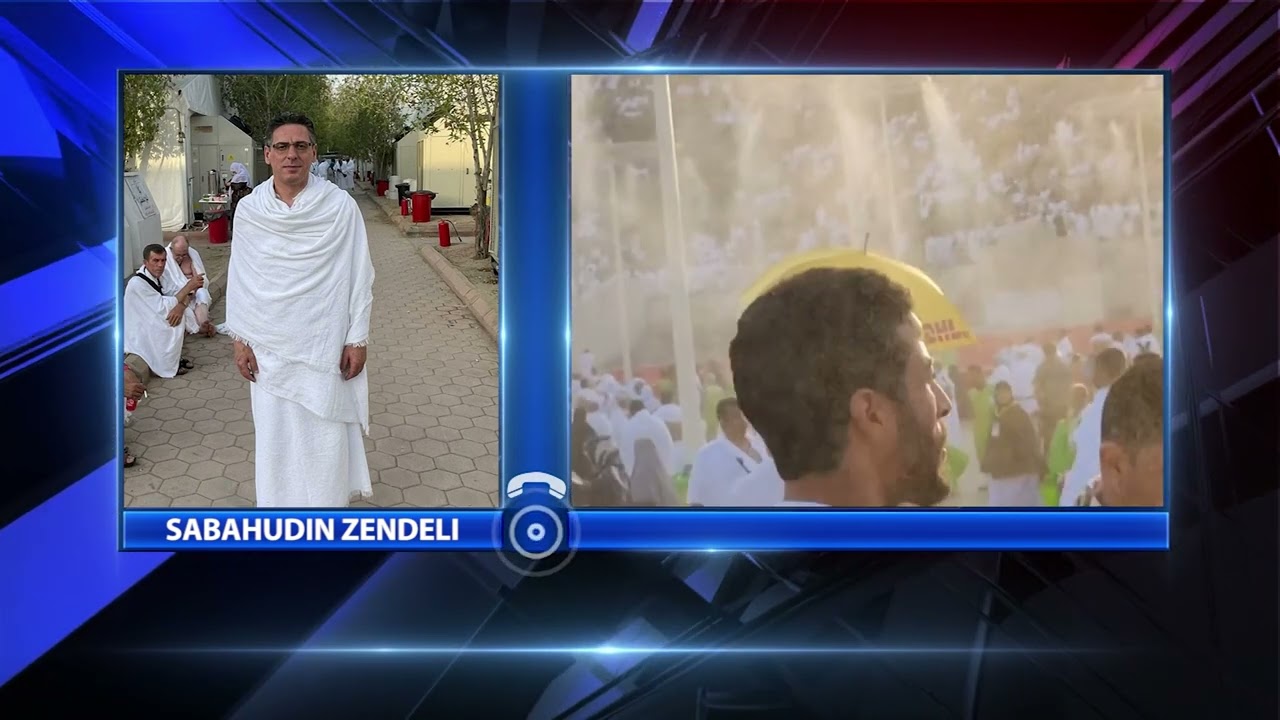 NGA MEKEJA(NË ARAFAT), MUFTIU I GOSTIVARIT SABAHUDIN ZENDELI UA URON FESTËN E KURBAN BAJRAMIT