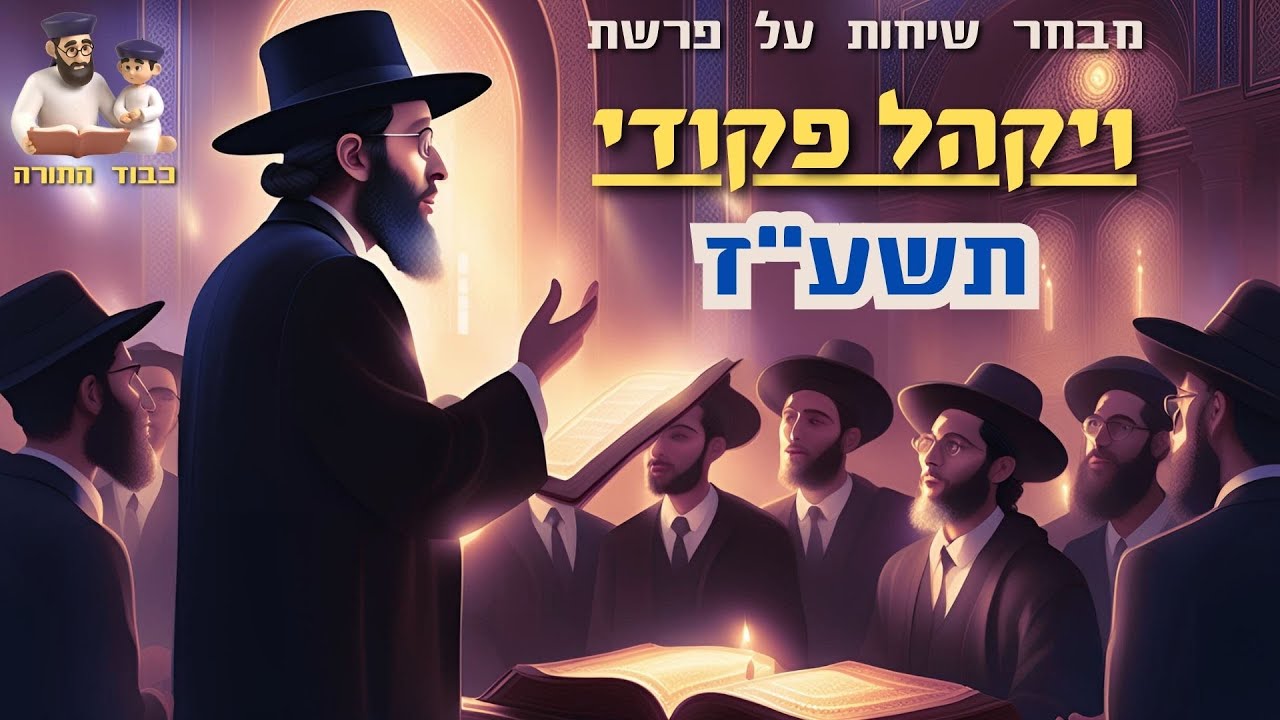 פרשת ויקהל\פקודי תשע''ז - הרב שלמה לוינשטיין שליט''א (ביאורים נפלאים ומתוקים מ🍯 על דרך הפסוקים)