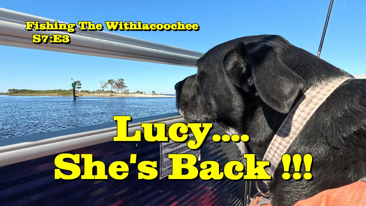 Fishing the Withlacoochee, S7E3:   Lucy.... She's Back !  (4k60)