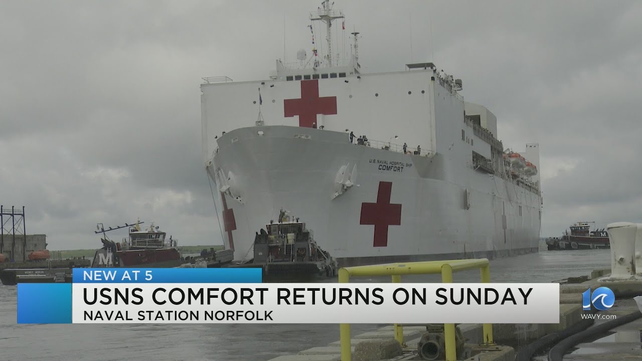 USNS Comfort returns to Naval Station Norfolk Sunday | Norfolk Navy Report