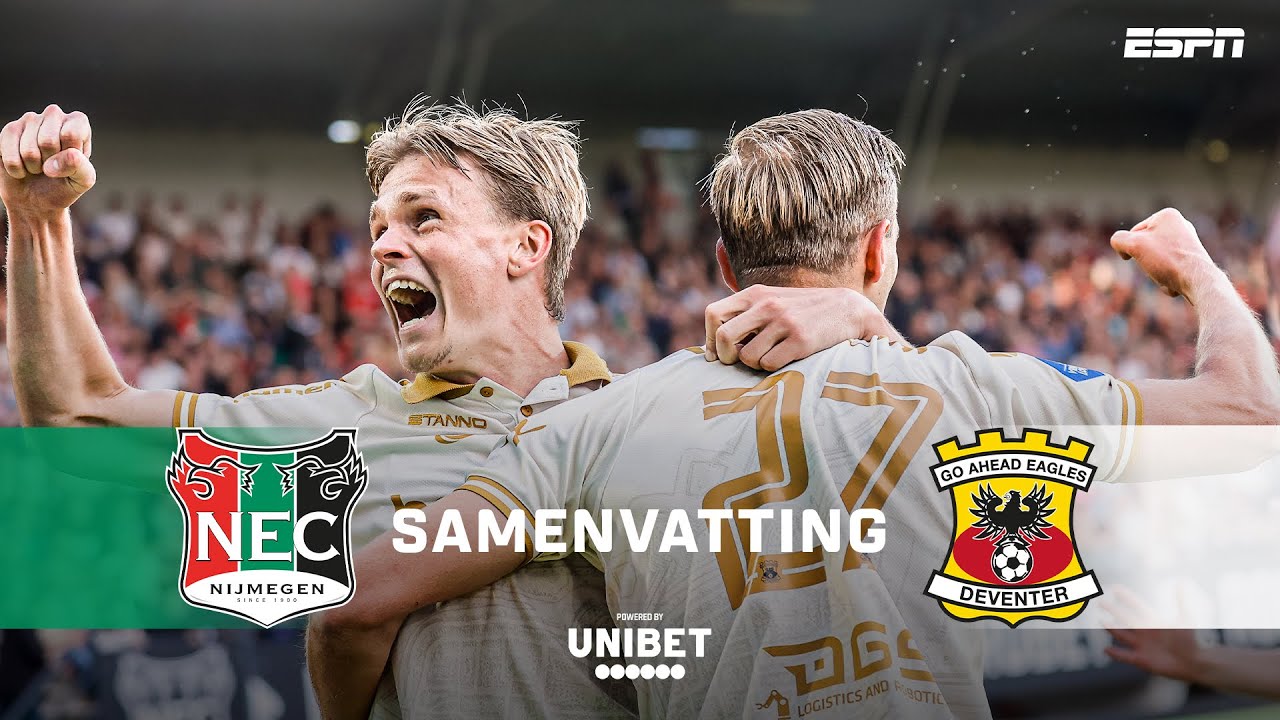 🧤 JASPER CILLESSEN gaat onder de bal door... 😬 | Samenvatting N.E.C. - Go Ahead Eagles