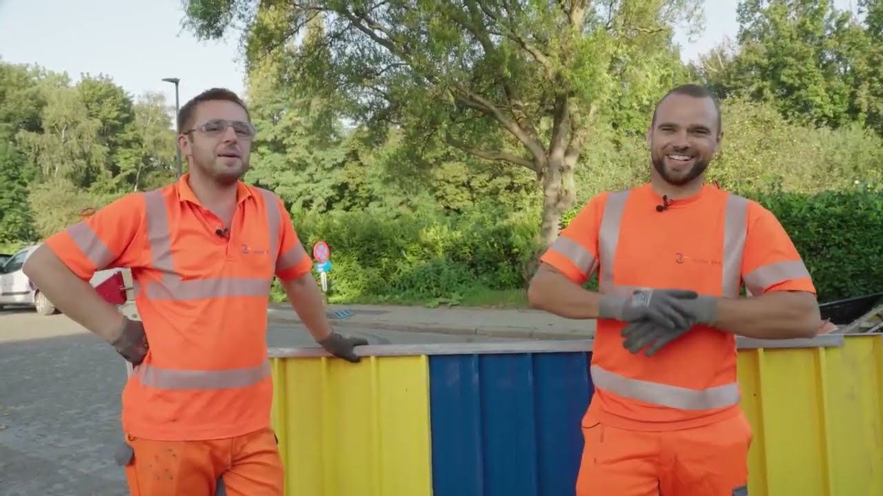 Werken bij water-link