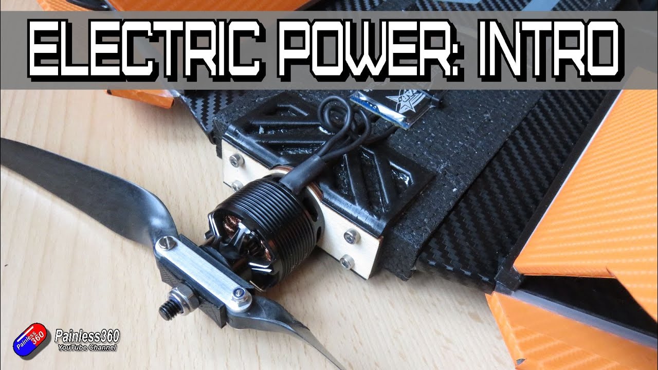 Introduction to Fixed Wing electric power systems for newbies.