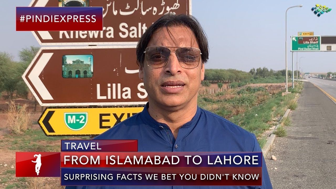 Journey from Islamabad to Lahore | Amazing Facts About Our Common History | Shoaib Akhtar | SP1