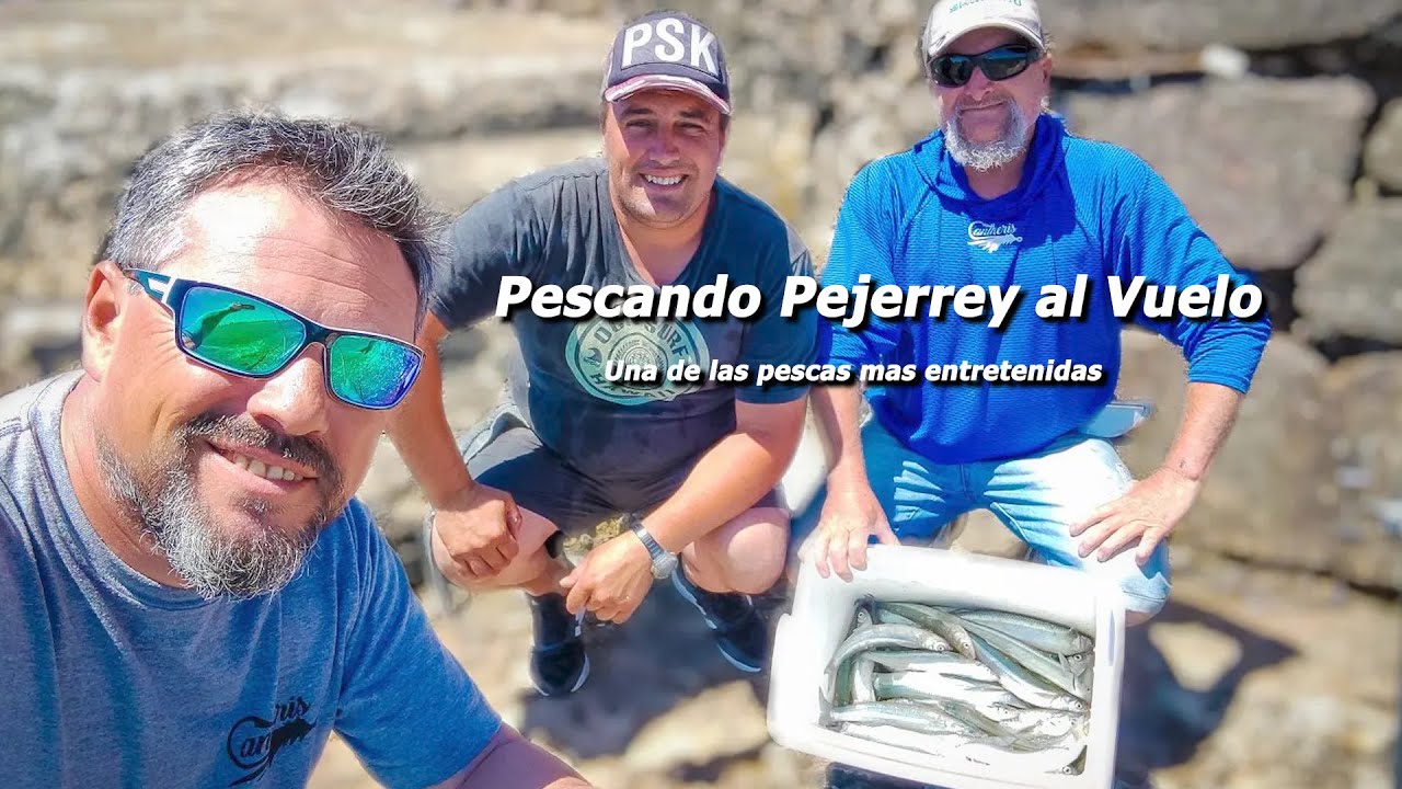 Pescando Pejerrey al Vuelo - Una de las pescas mas entretenidas