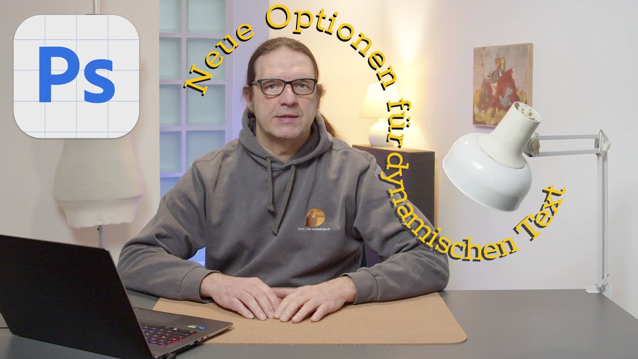Neue Optionen für dynamischen Text in Adobe Photoshop Beta