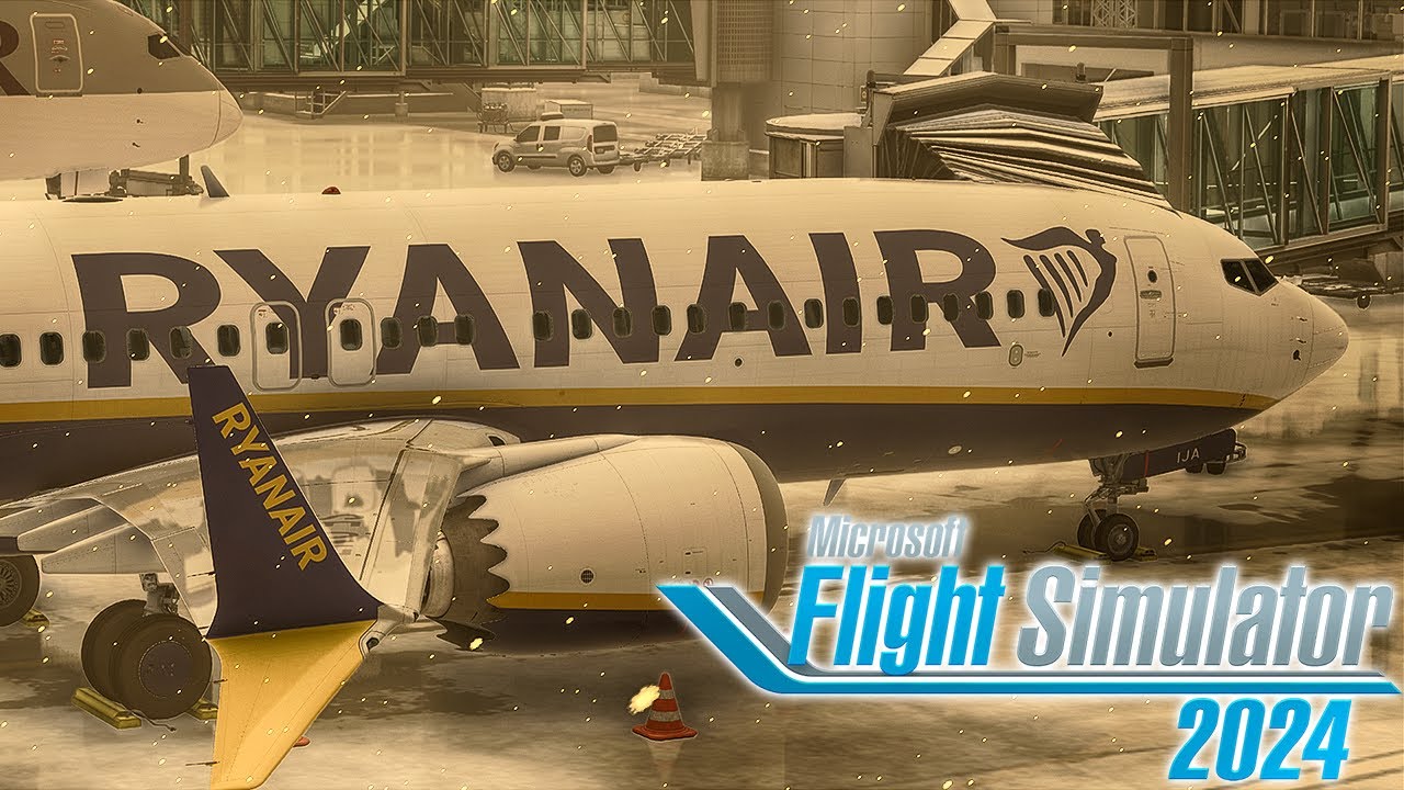 FS2024 | 737MAX RYANAIR STOCKHOLM ✈ LONDON STANSTED