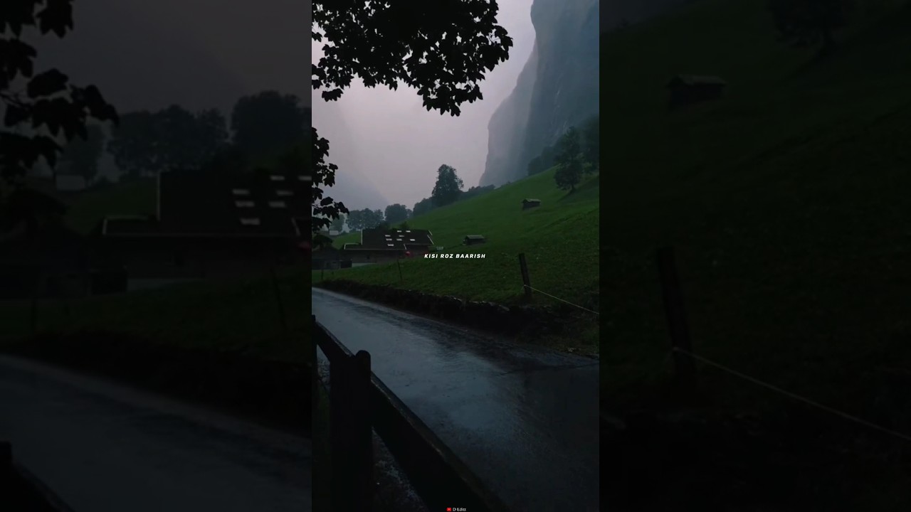 kisi roz baarish jo aaye &bull; WhatsApp status &bull; aesthetic &bull;#lyrics#shorts#status